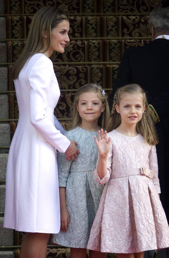 Leonor, con ocho años, la heredera más joven a un trono europeo