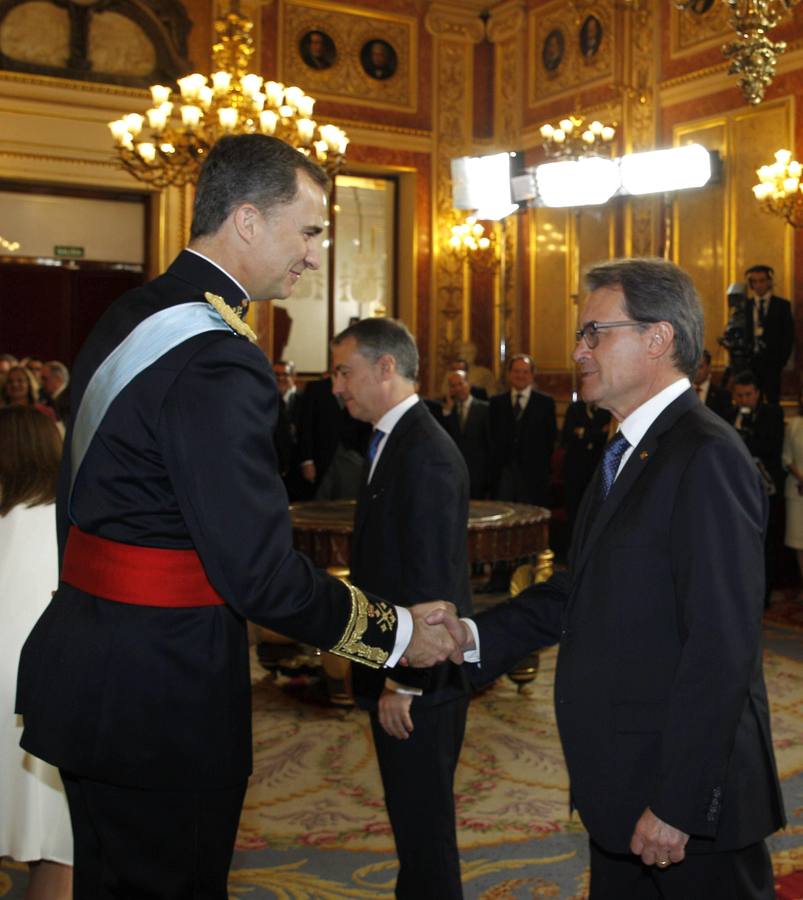 Recepción en el Palacio Real