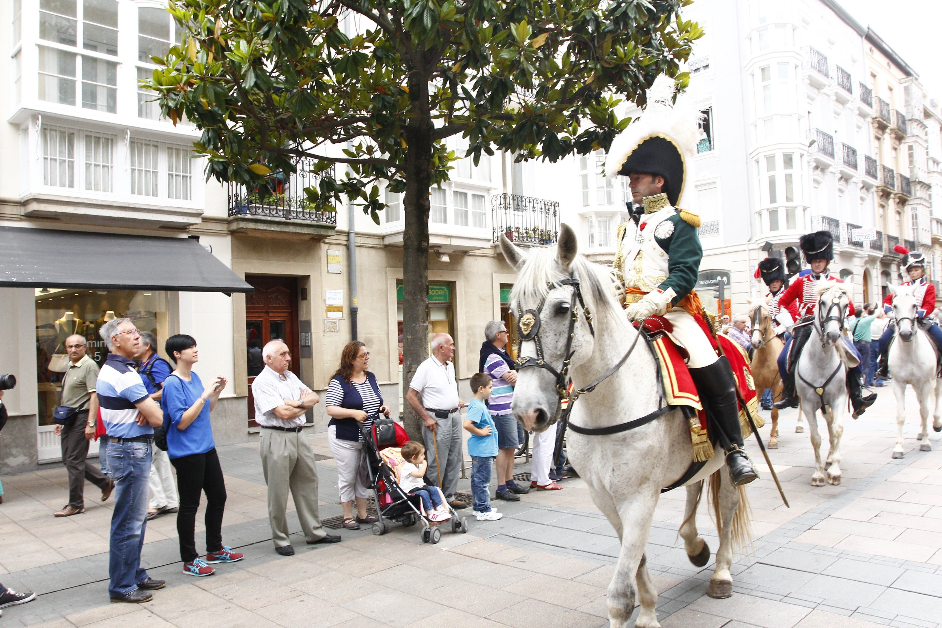 Recreación de la batalla de Armentia