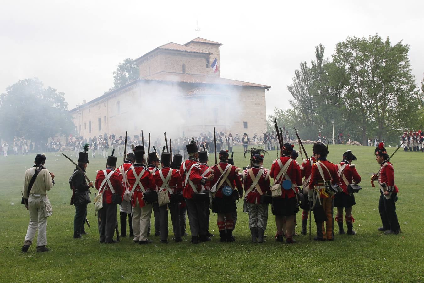Recreación de la batalla de Armentia