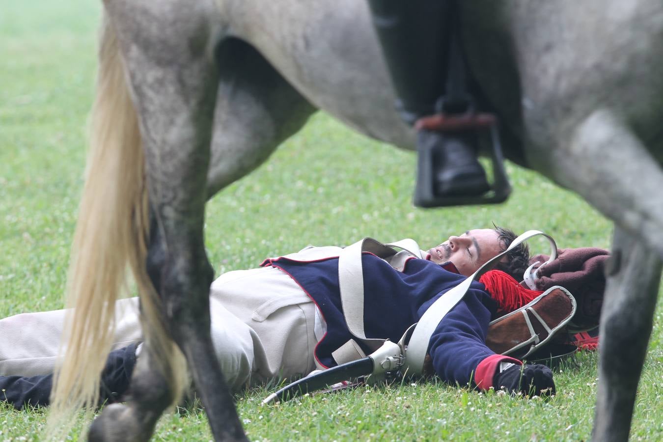 Recreación de la batalla de Armentia