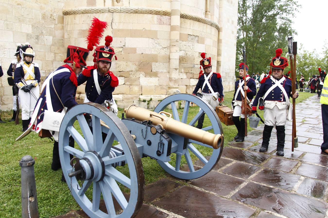 Recreación de la batalla de Armentia