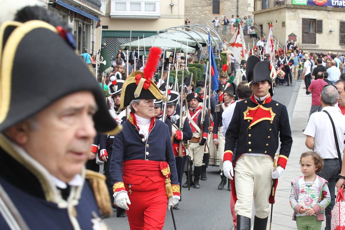 Batalla de Vitoria. Desfile