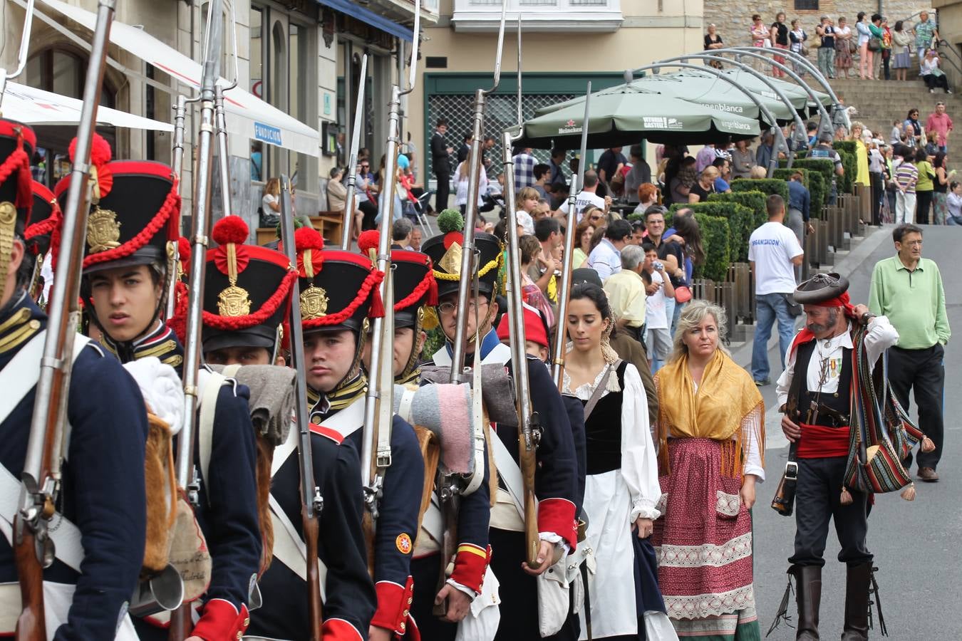 Batalla de Vitoria. Desfile