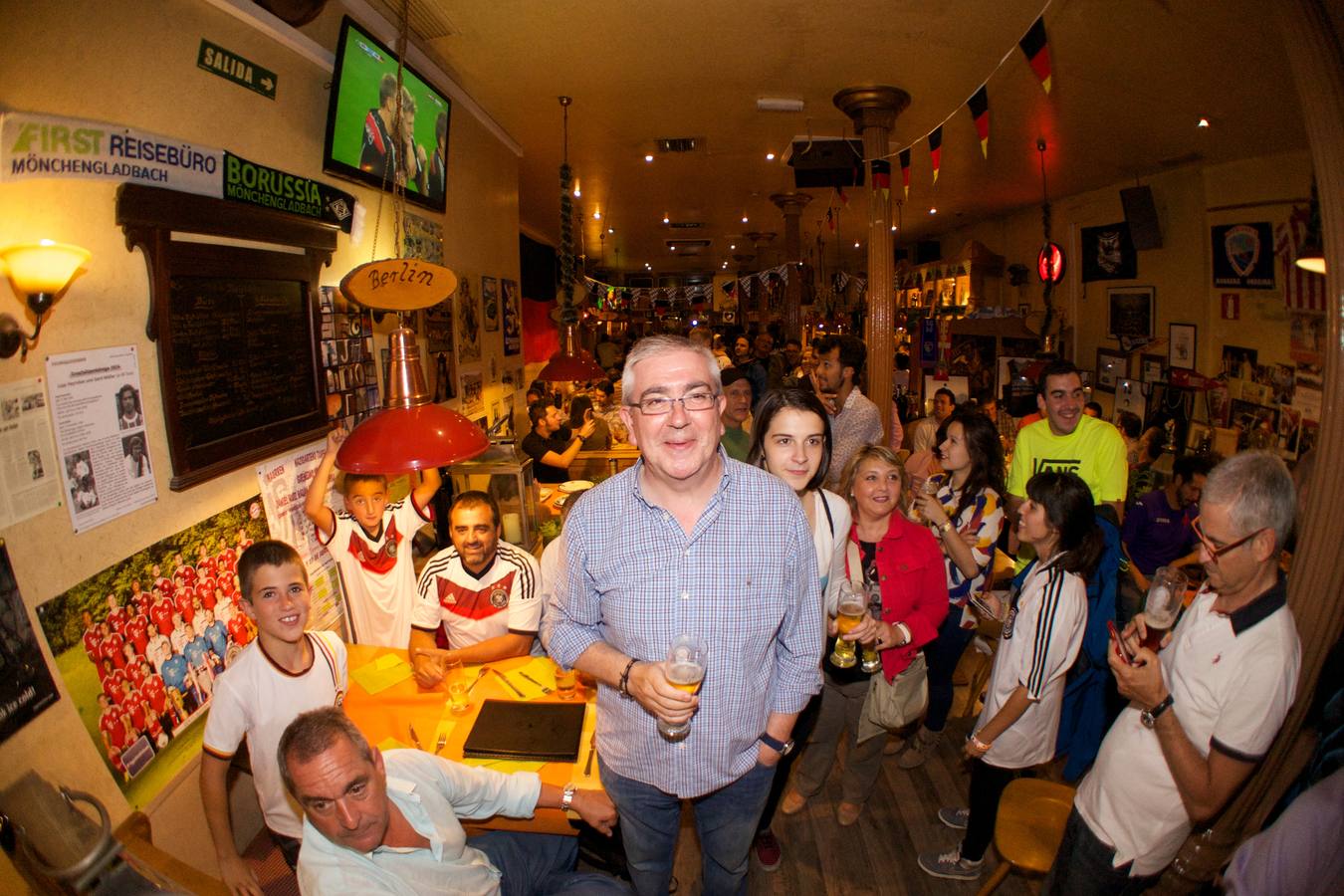 Así se vivió el partido de Alemania contra Brasil en el bar teutón de Bilbao