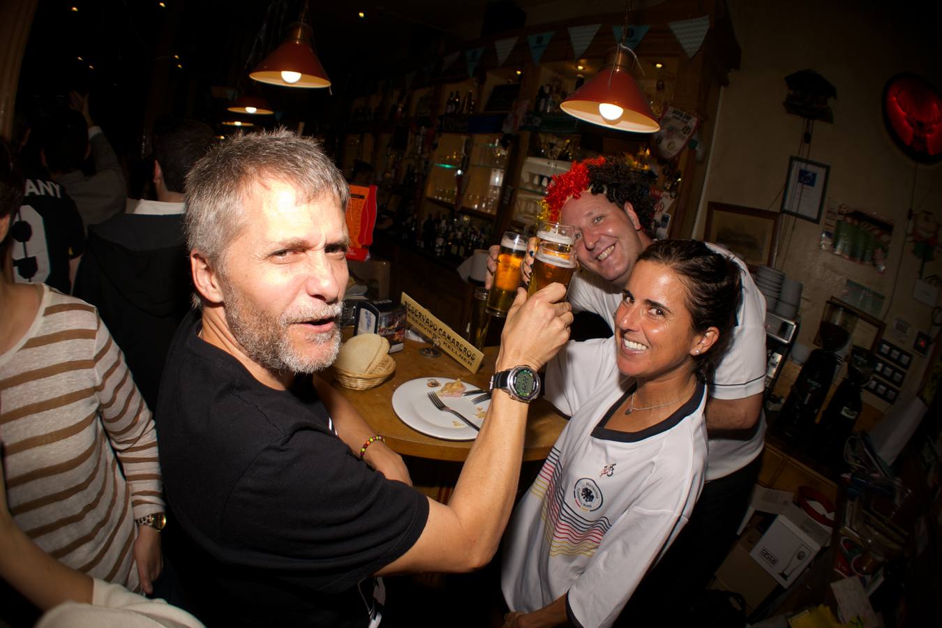 Así se vivió el partido de Alemania contra Brasil en el bar teutón de Bilbao