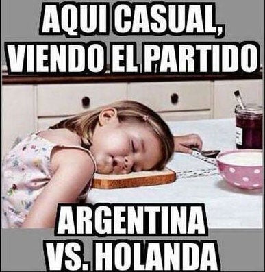 Los mejores memes del Argentina-Holanda