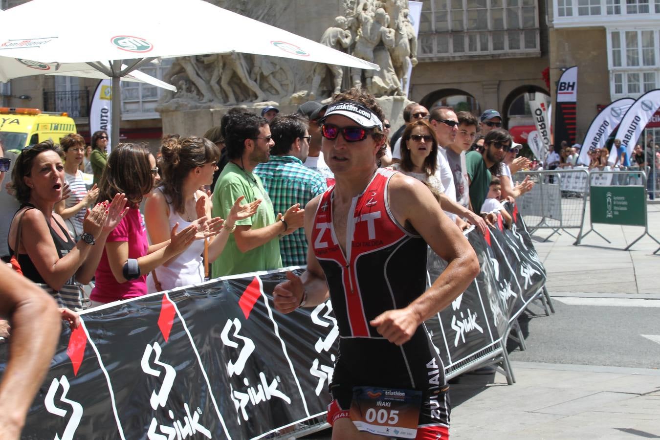 Los rostros del triatlón