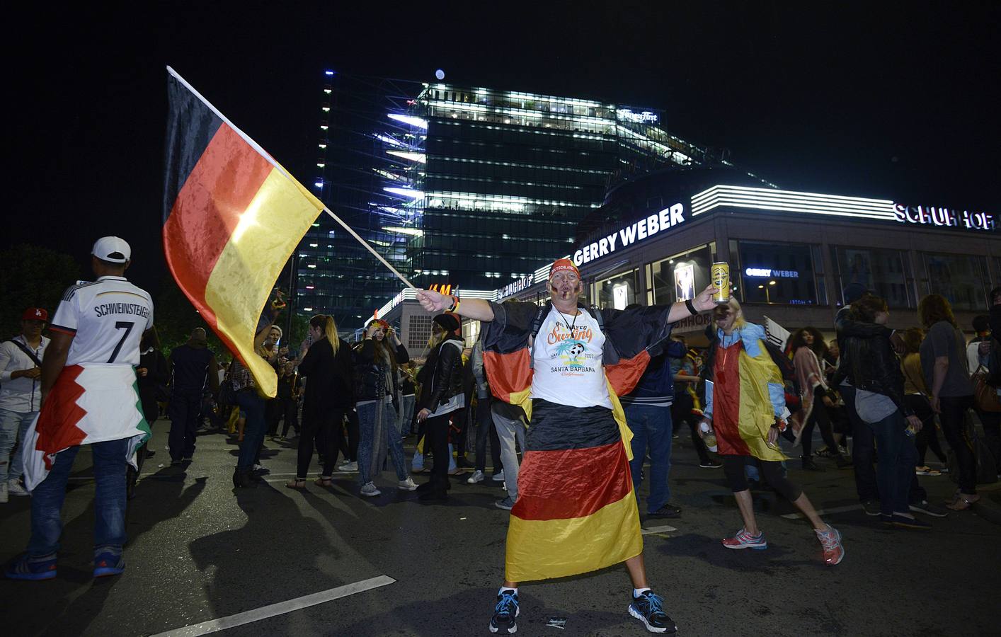 Alemania celebra su cuarto Mundial