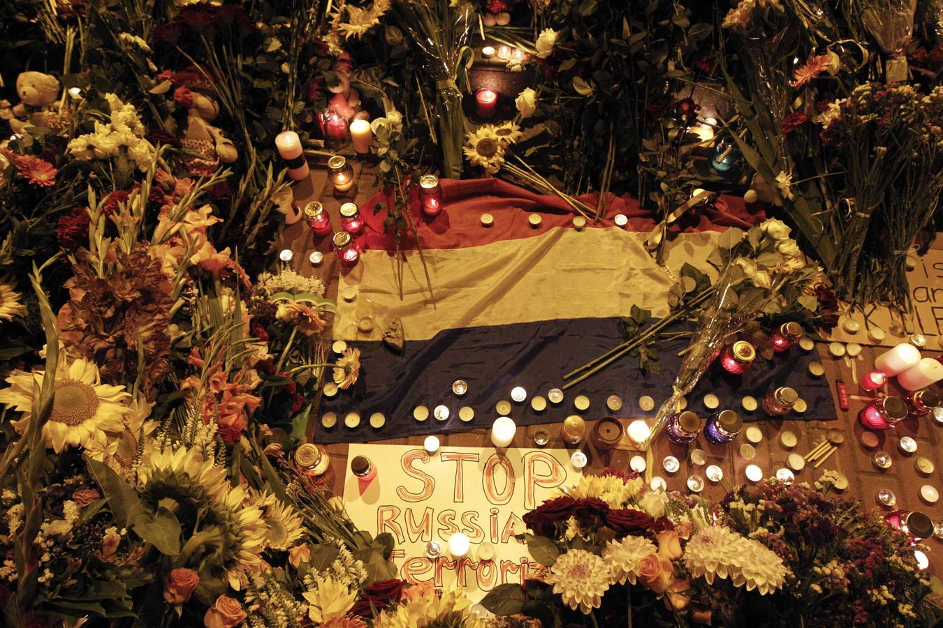 Imágenes del accidente del Boeing-777 en Ucrania