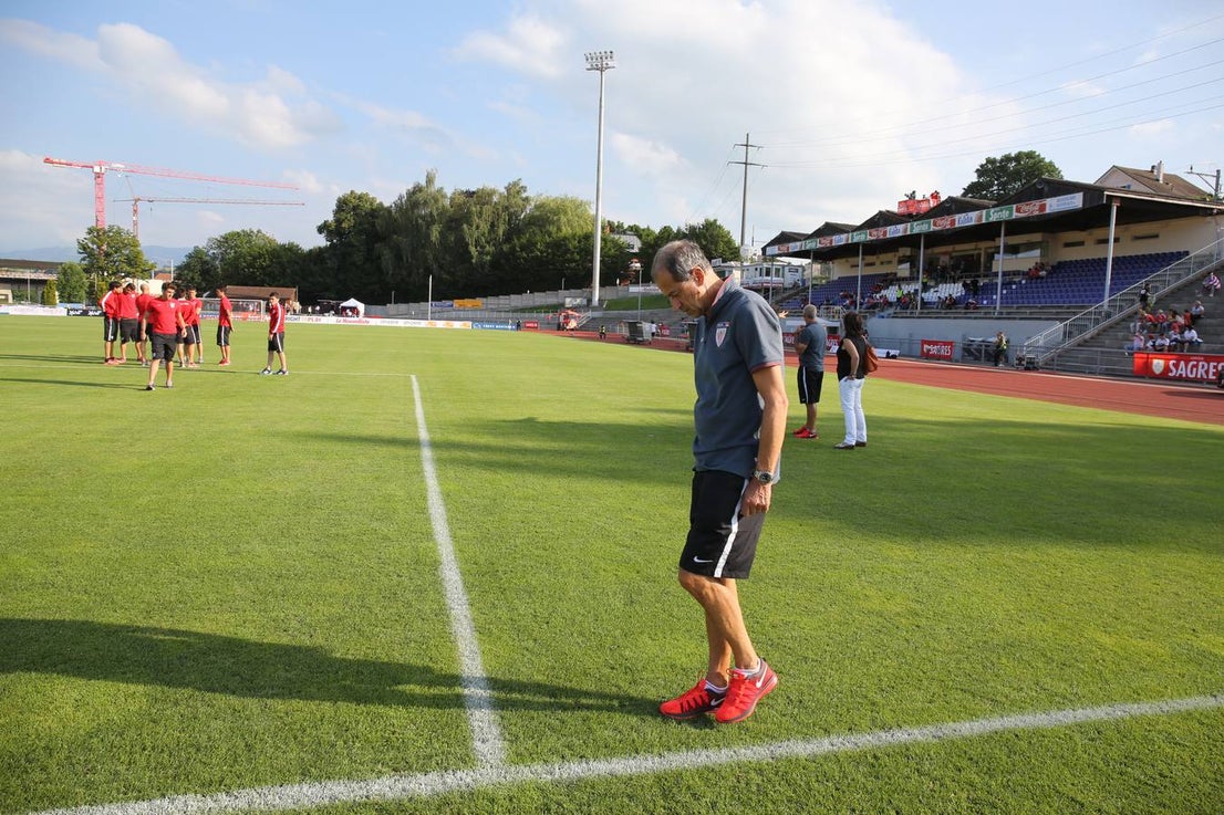 El Athletic inicia en Suiza la parte más exigente de la pretemporada