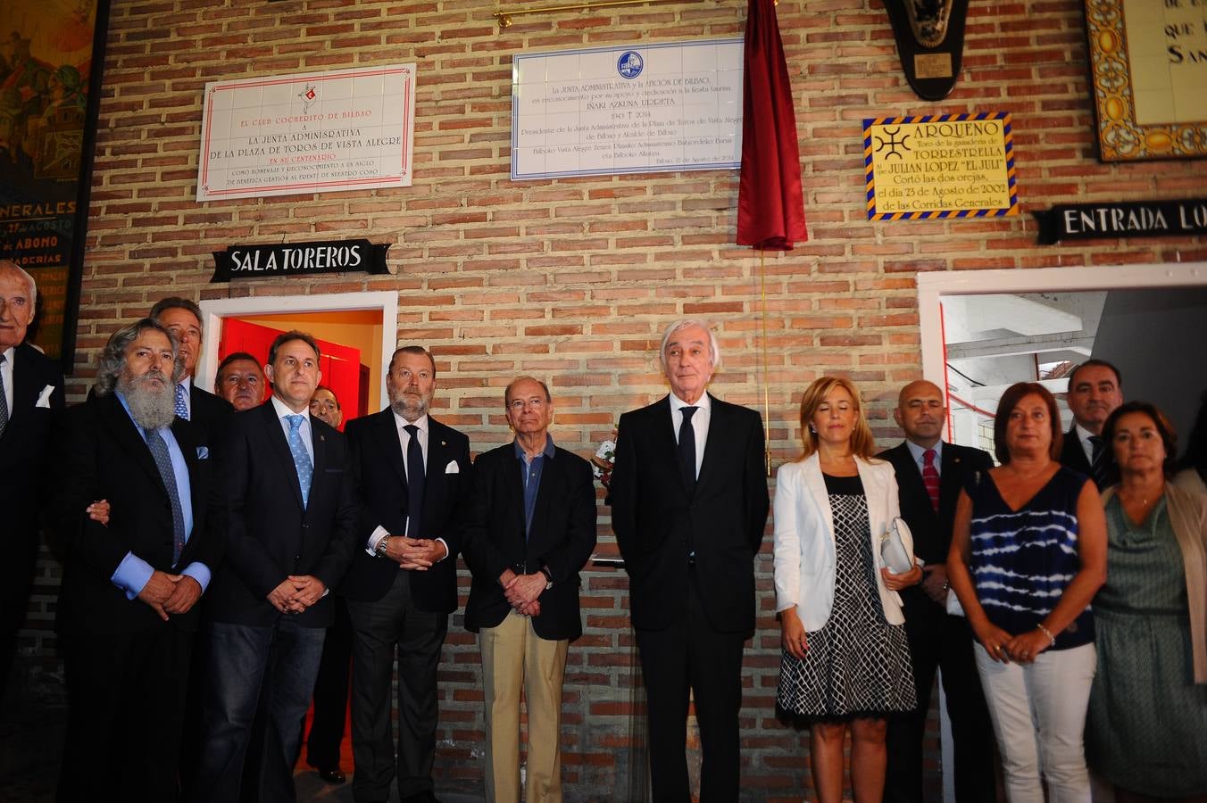 Misa por Iñaki Azkuna en la capilla de la plaza de Vista Alegre