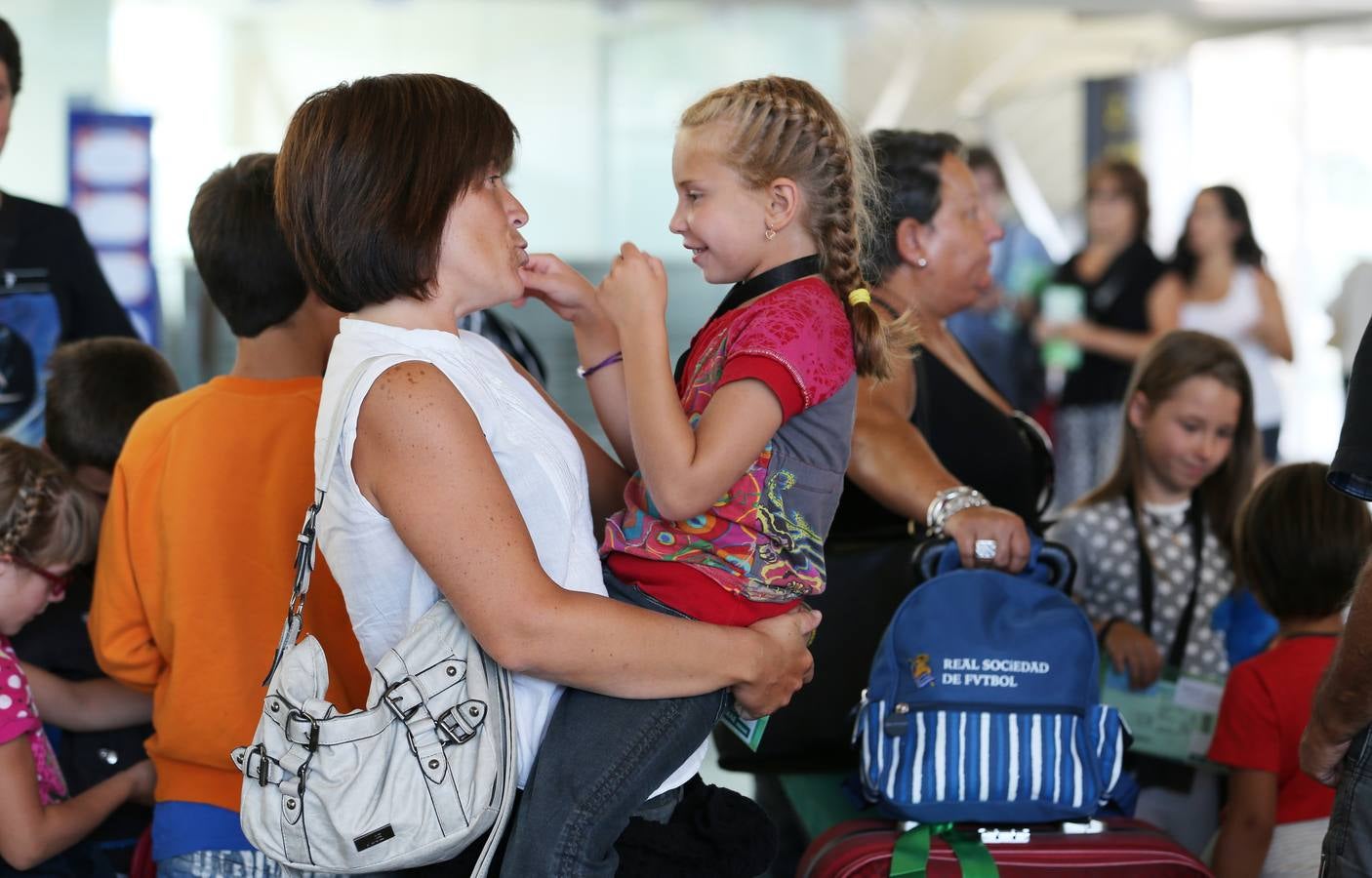 Los niños de Chernobil vuelven a casa