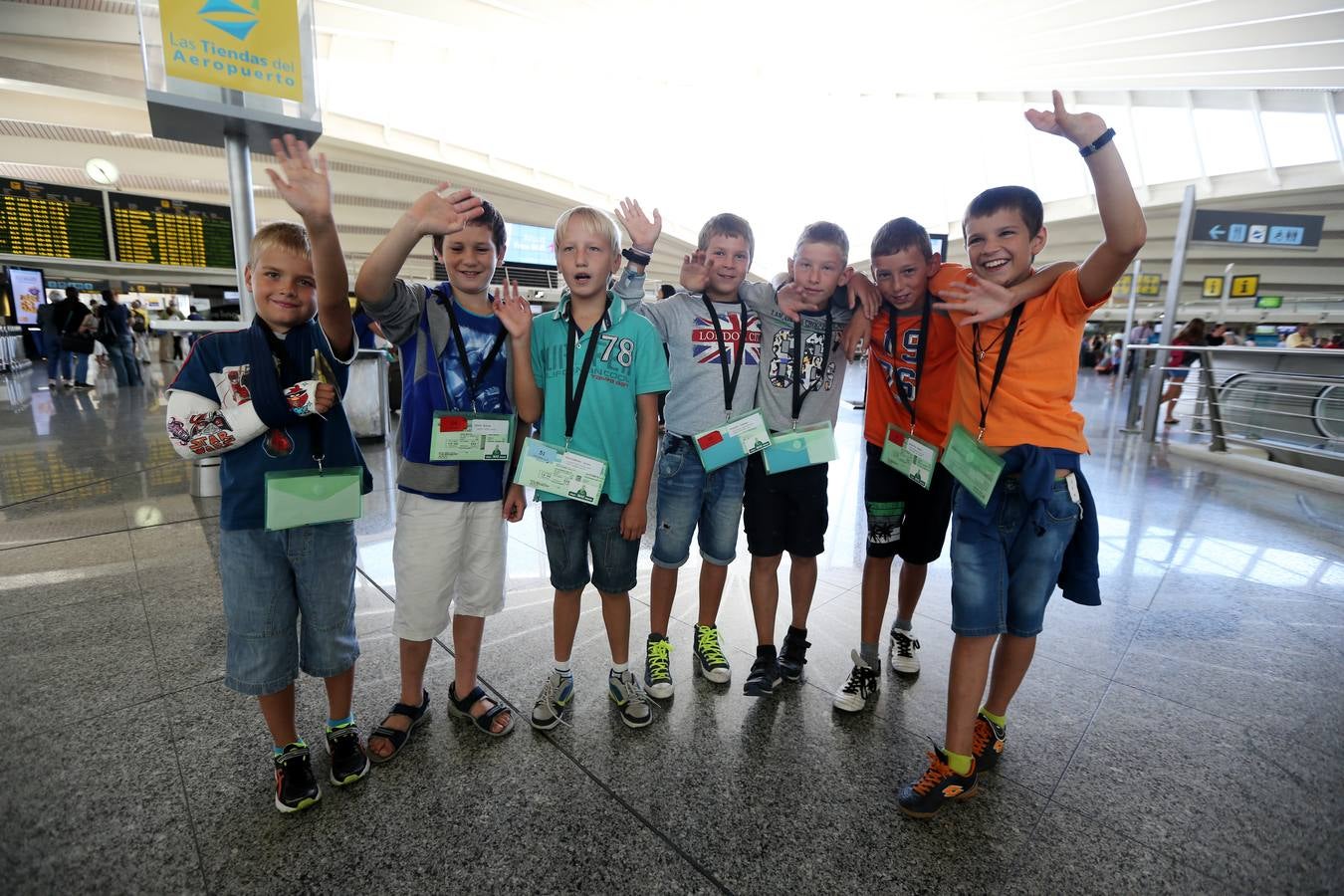 Los niños de Chernobil vuelven a casa