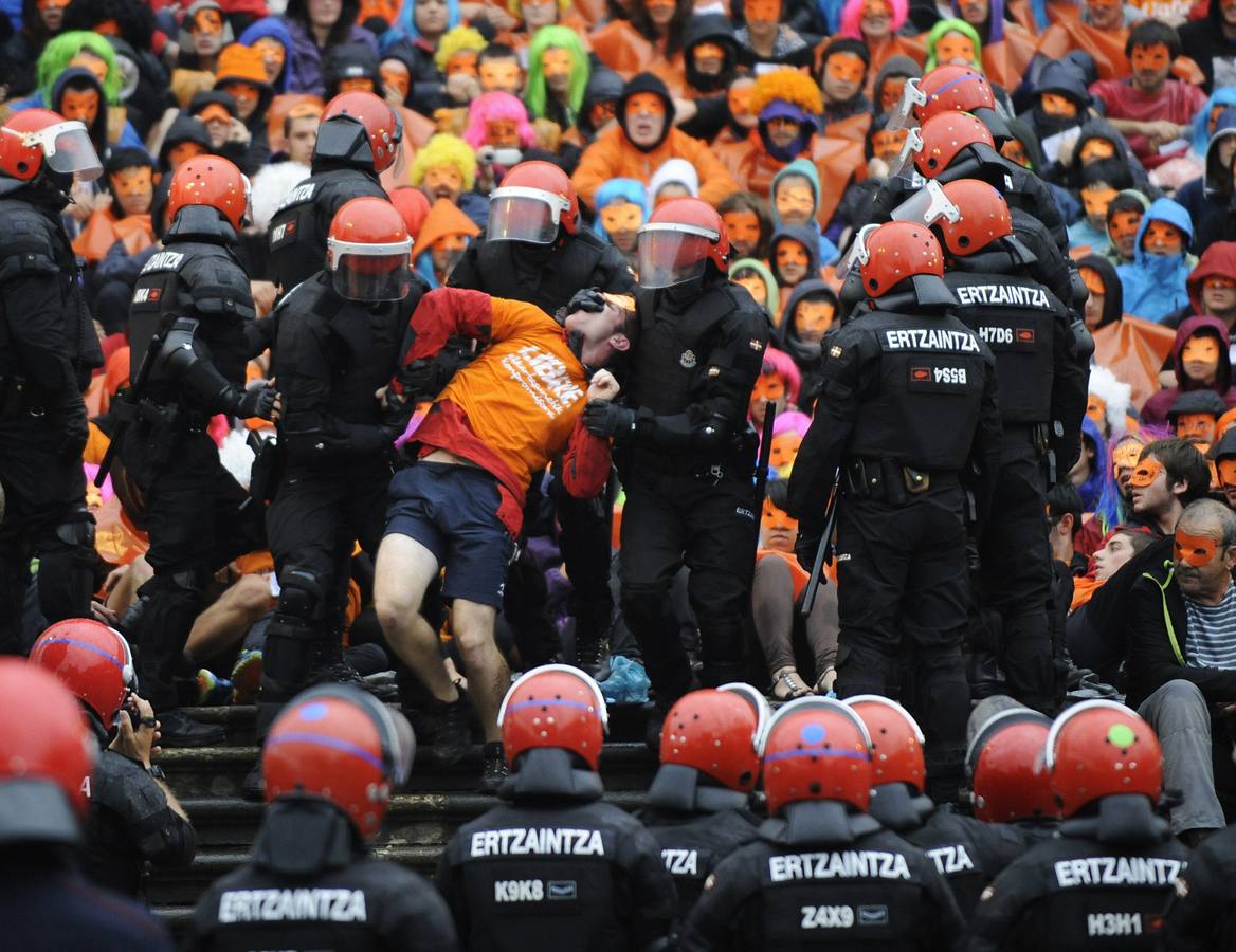La Ertzaintza detiene a los cinco procesados de Segi