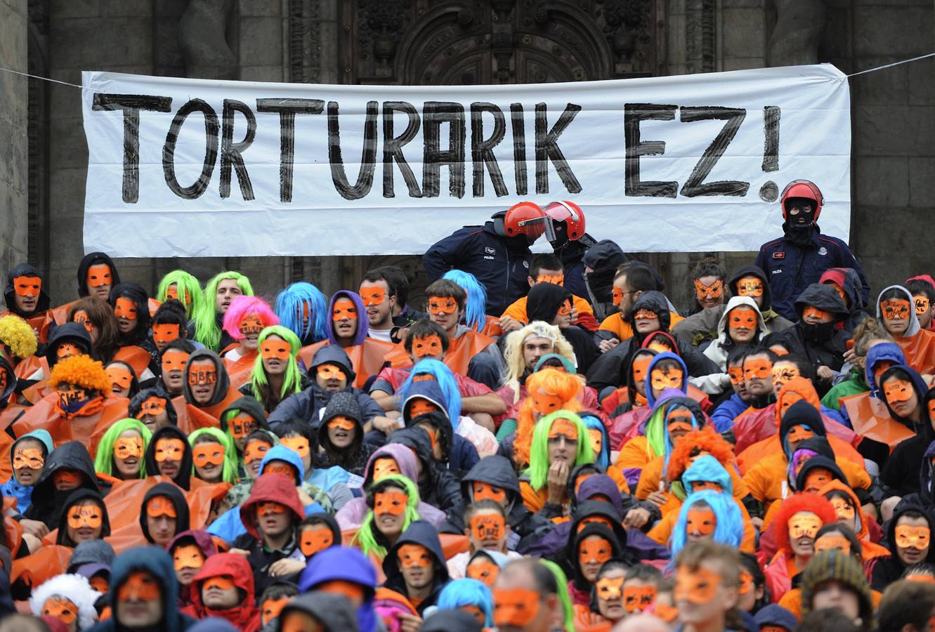 La Ertzaintza detiene a los cinco procesados de Segi