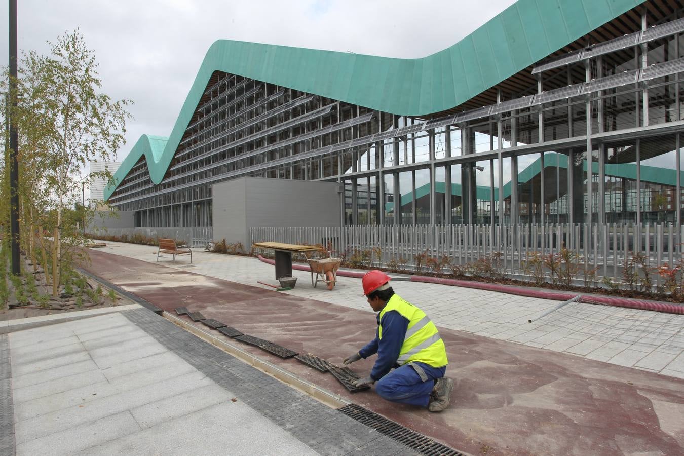 Así ha quedado la nueva estación de autobuses de Vitoria