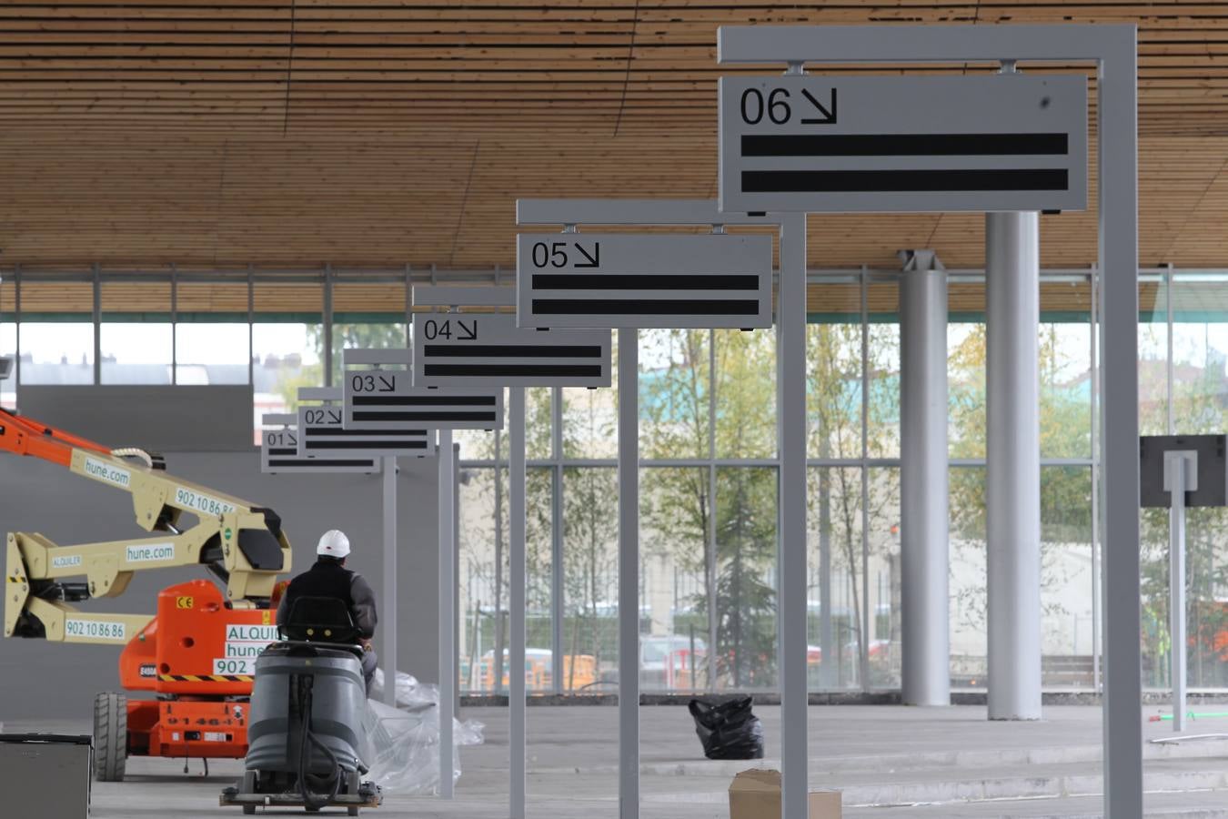 Así ha quedado la nueva estación de autobuses de Vitoria