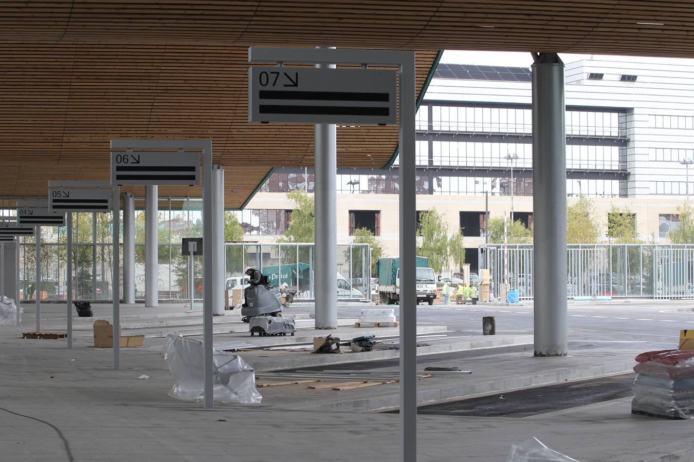 Así ha quedado la nueva estación de autobuses de Vitoria