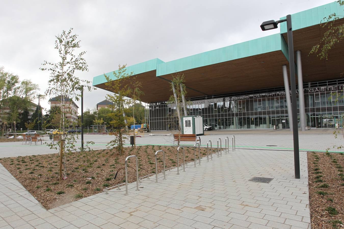 Así ha quedado la nueva estación de autobuses de Vitoria