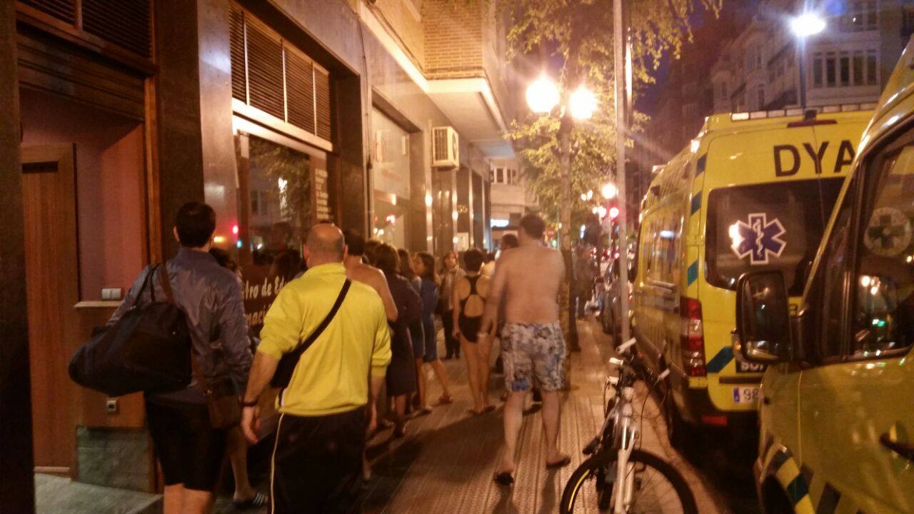 Falso aviso de bomba en La Alhóndiga