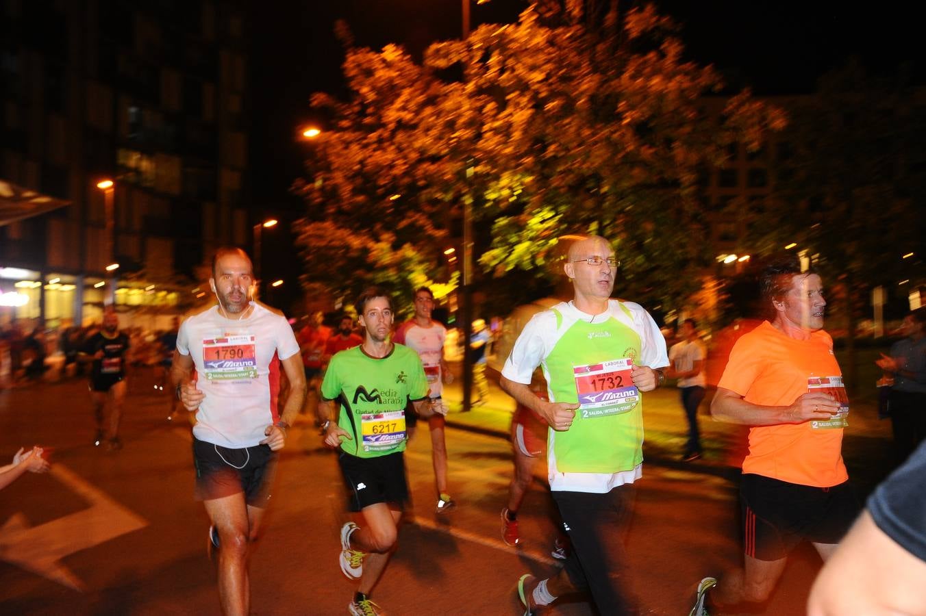 De maratón por Bilbao a la luz de las estrellas