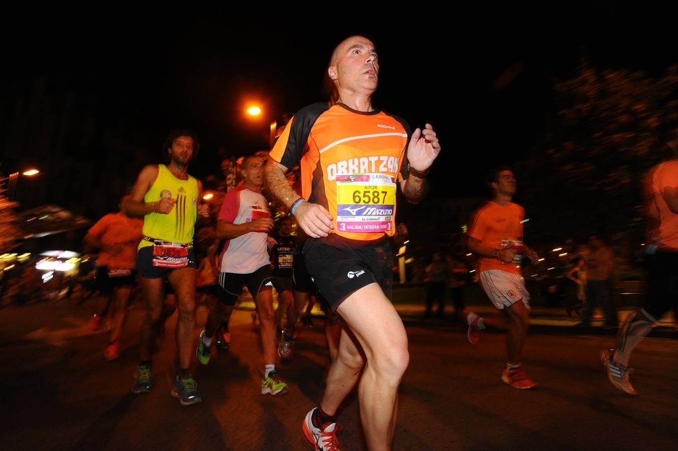 De maratón por Bilbao a la luz de las estrellas