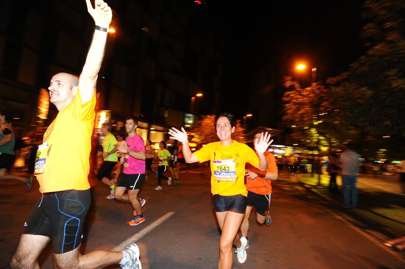 De maratón por Bilbao a la luz de las estrellas