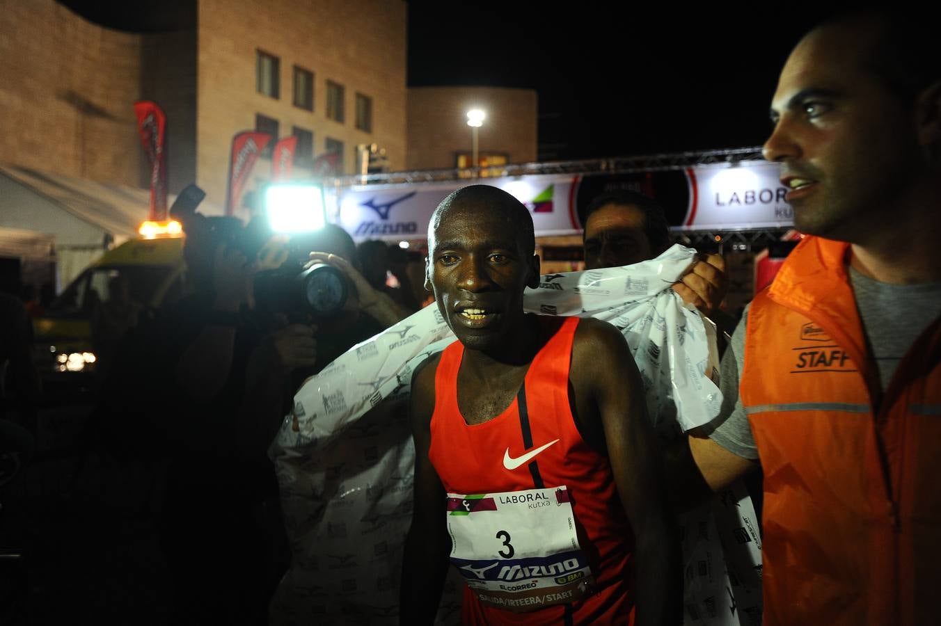 De maratón por Bilbao a la luz de las estrellas
