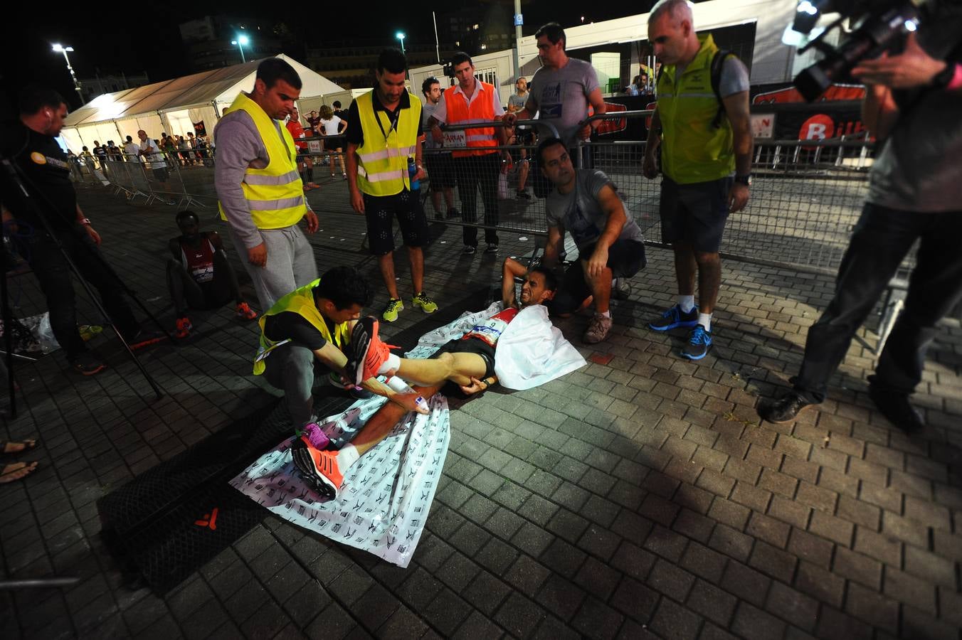De maratón por Bilbao a la luz de las estrellas