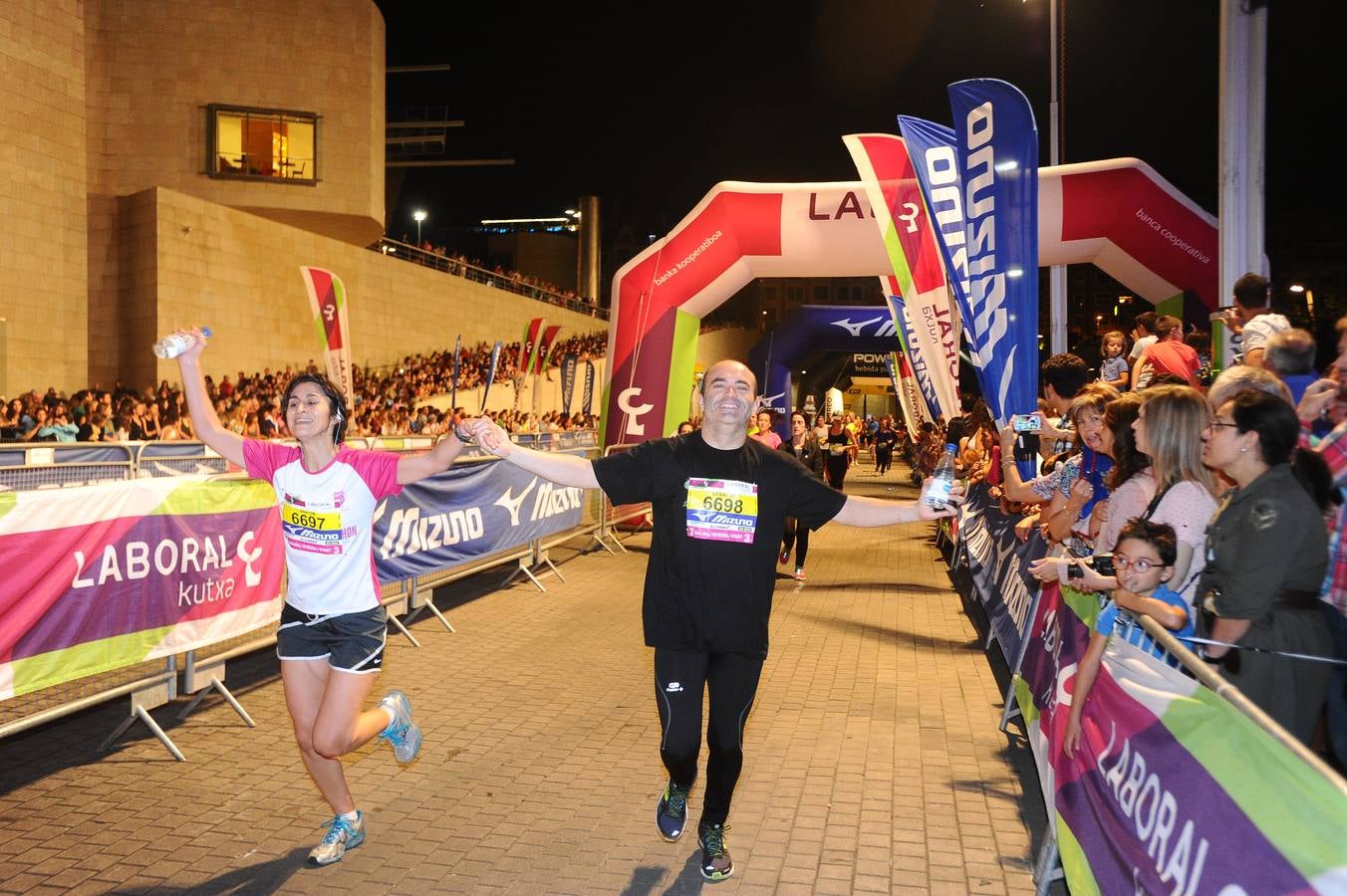 De maratón por Bilbao a la luz de las estrellas