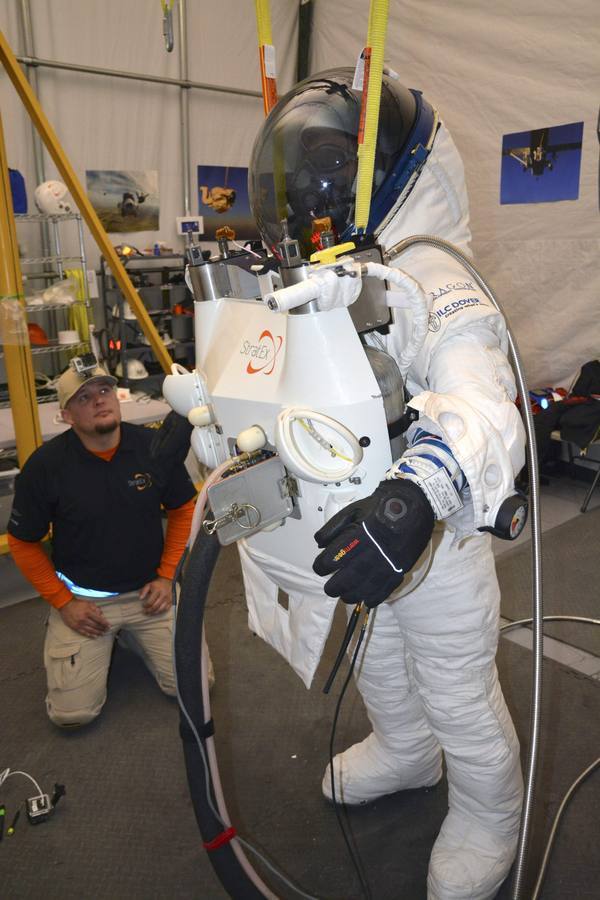 El salto del vicepresidente de Google desde la estratosfera