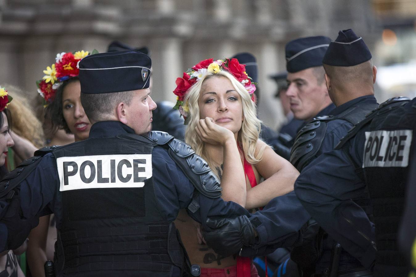 Protesta de Femen en París