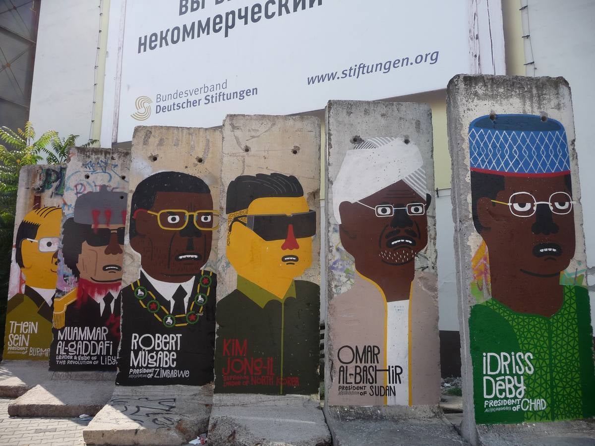 Arte sobre el Muro de Berlín