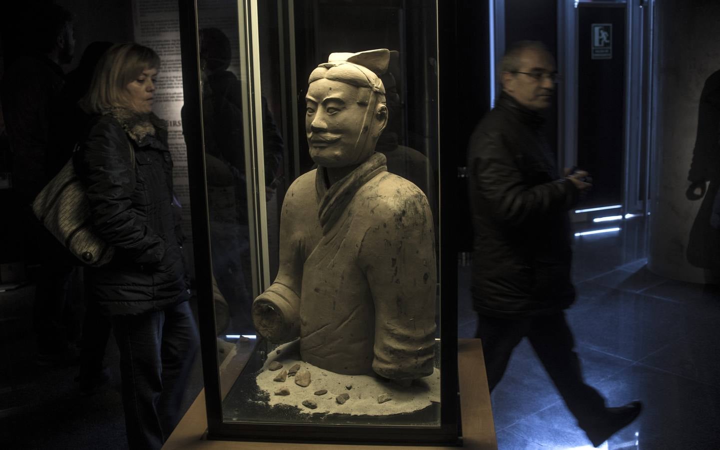 Grandes colas para ver los guerreros de Xian en el Euskalduna