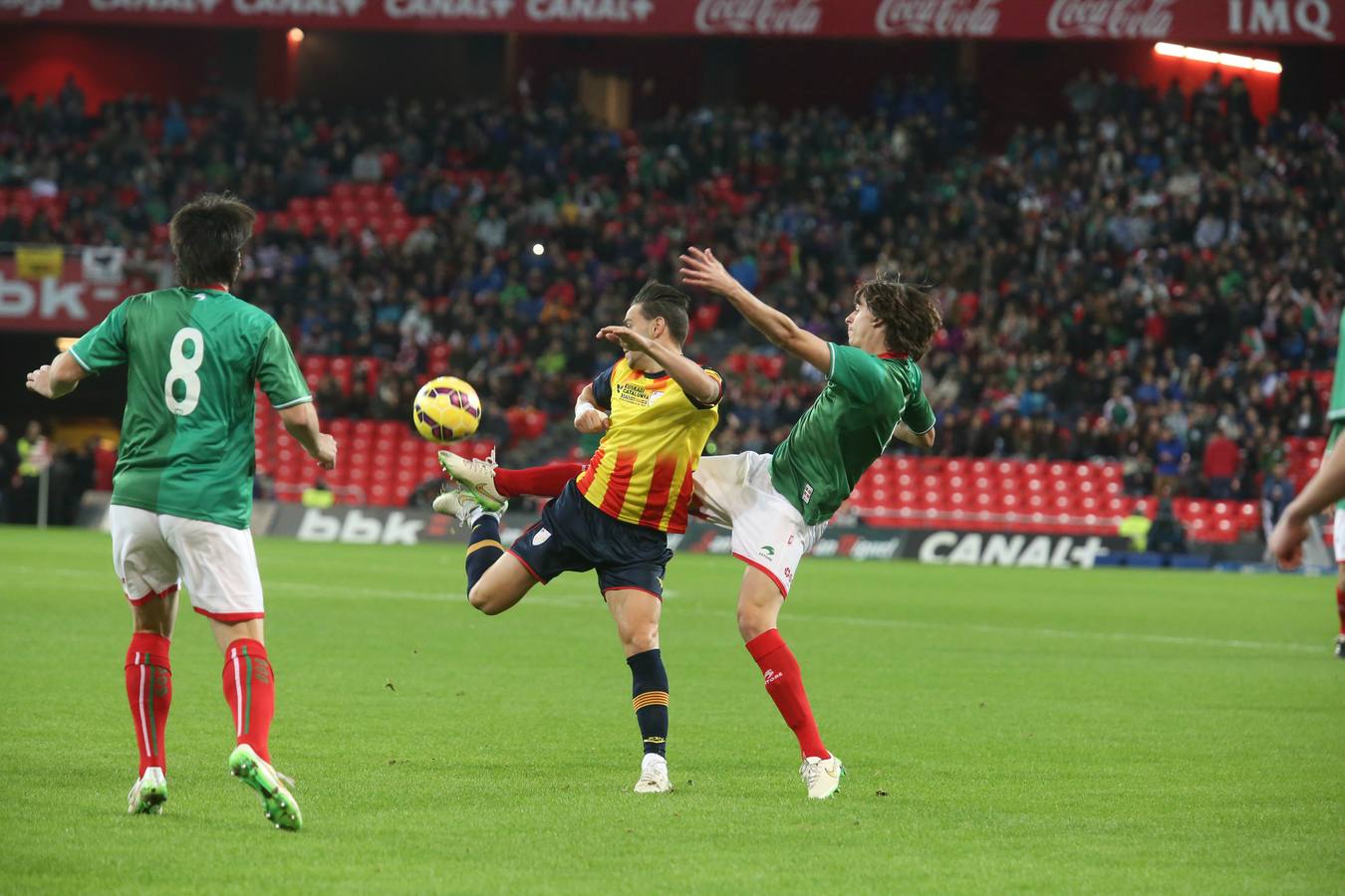 Las mejores imágenes del partido Euskadi-Cataluña