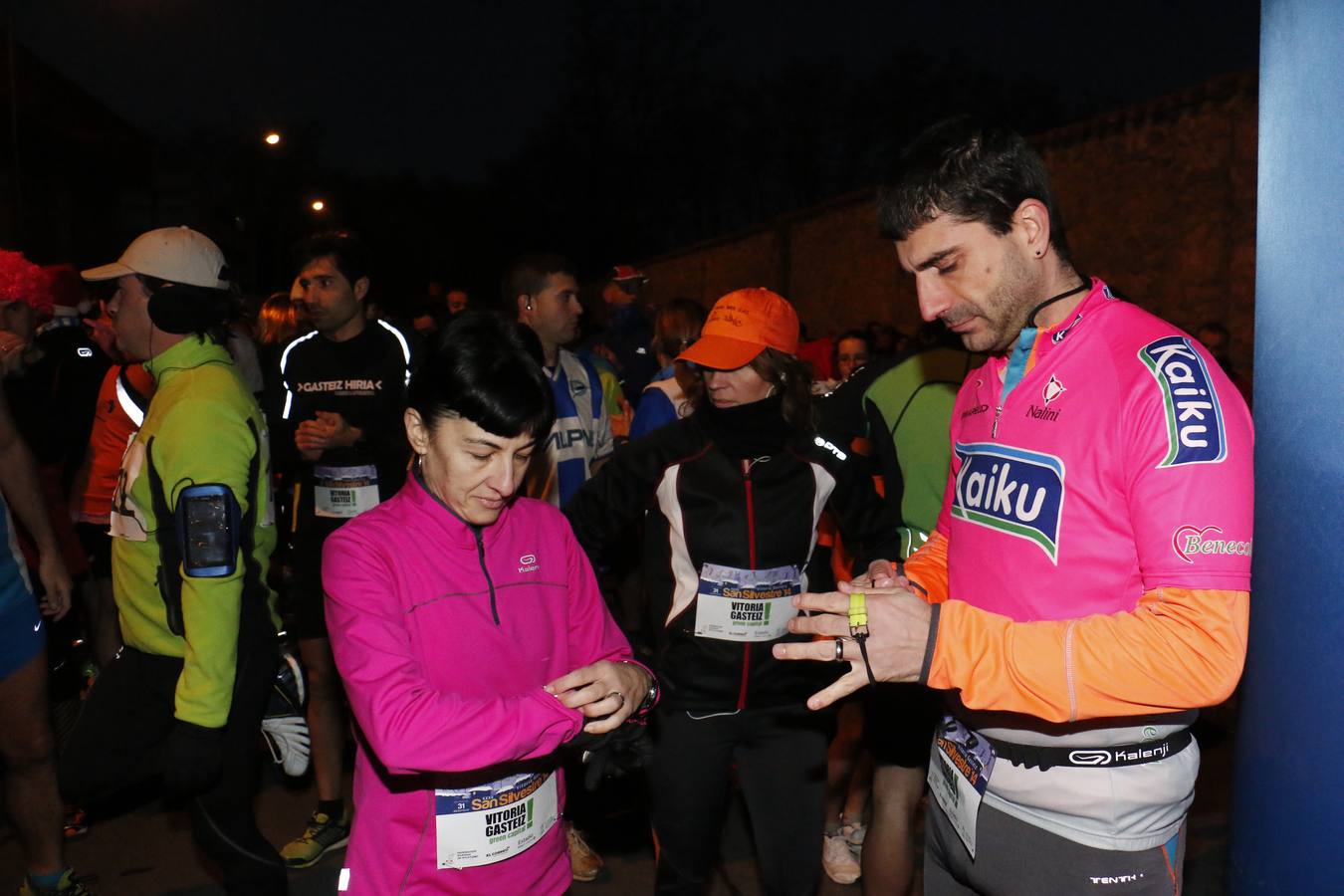 Fiesta y deportes en la San Silvestre de Vitoria