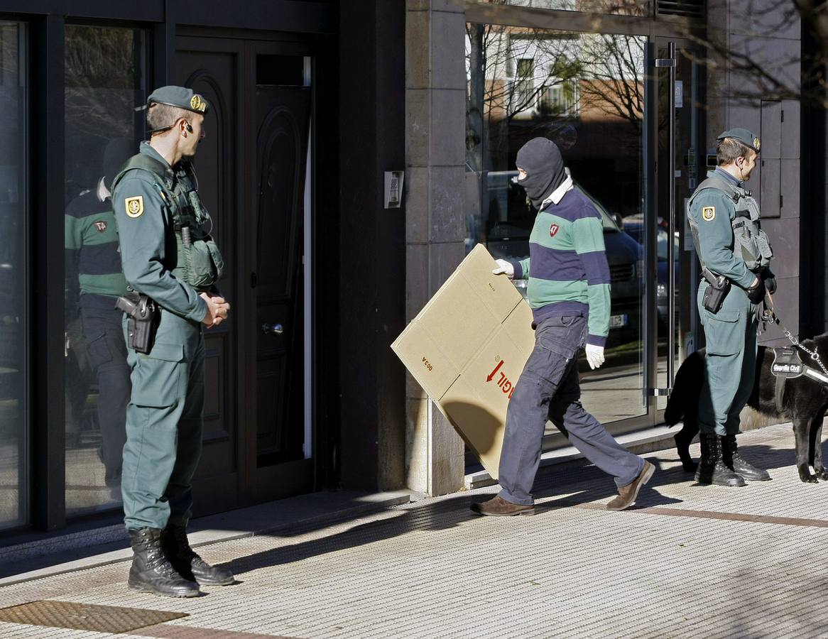 Operación de la Guardia Civil contra el entorno de ETA