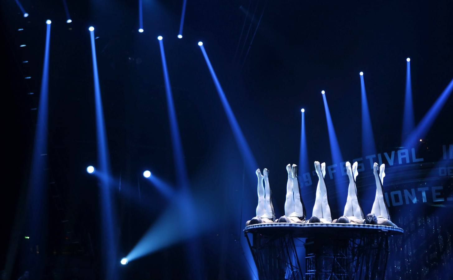 Los elefantes, las estrellas del Festival Internacional de Circo de Montecarlo