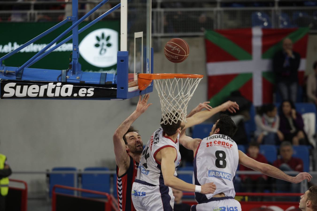 Las mejores imágenes del partido Laboral Kutxa-Obradoiro