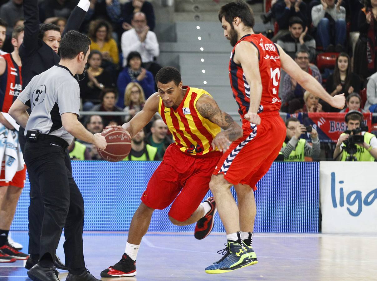 Baskonia - Barcelona en imágenes