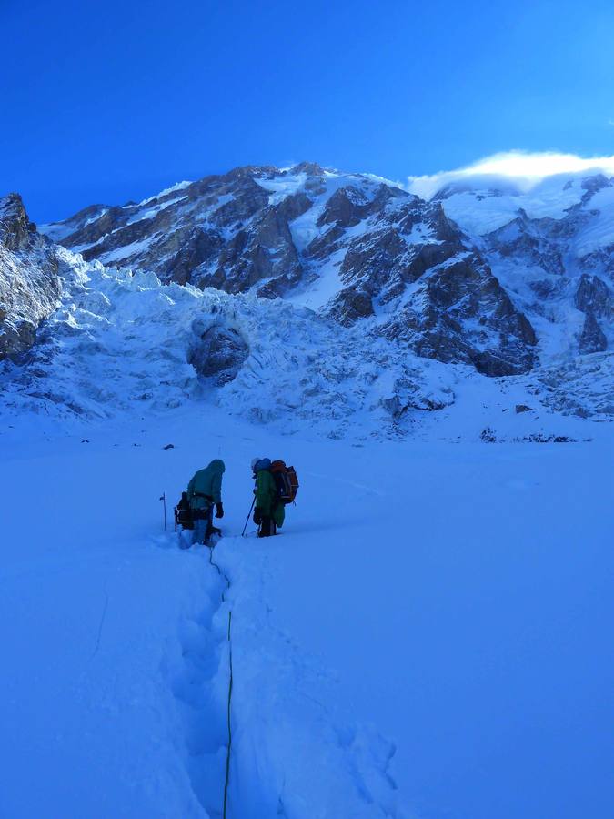 Alex Txikon, cada día más cerca del Nanga Parbat