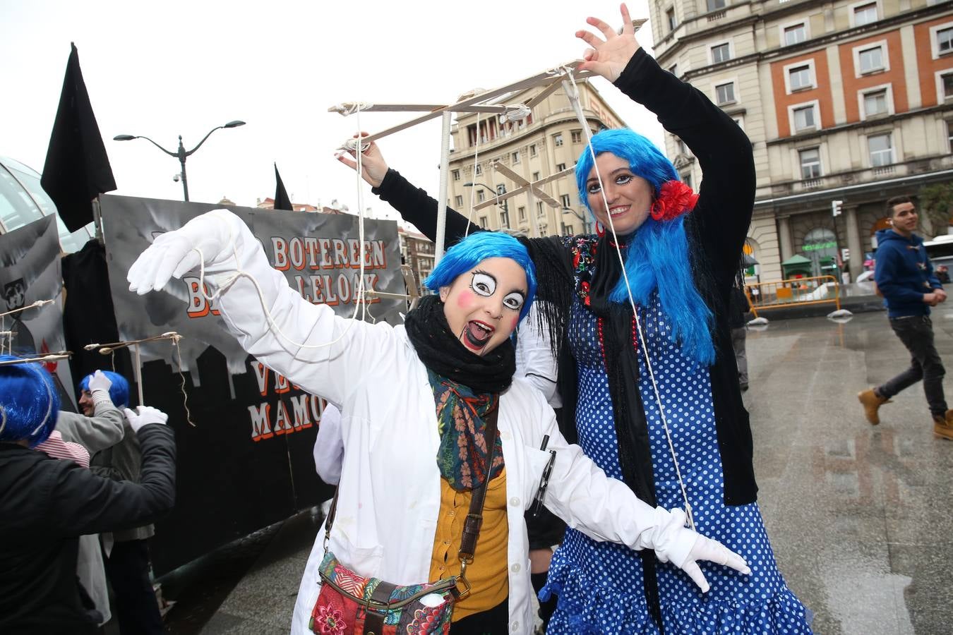 Bilbao se sumerge en los carnavales