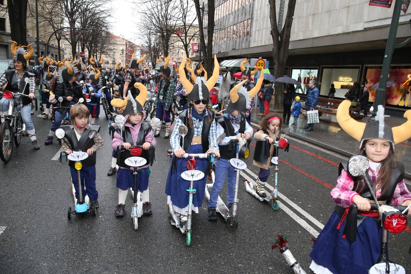 Bilbao se sumerge en los carnavales