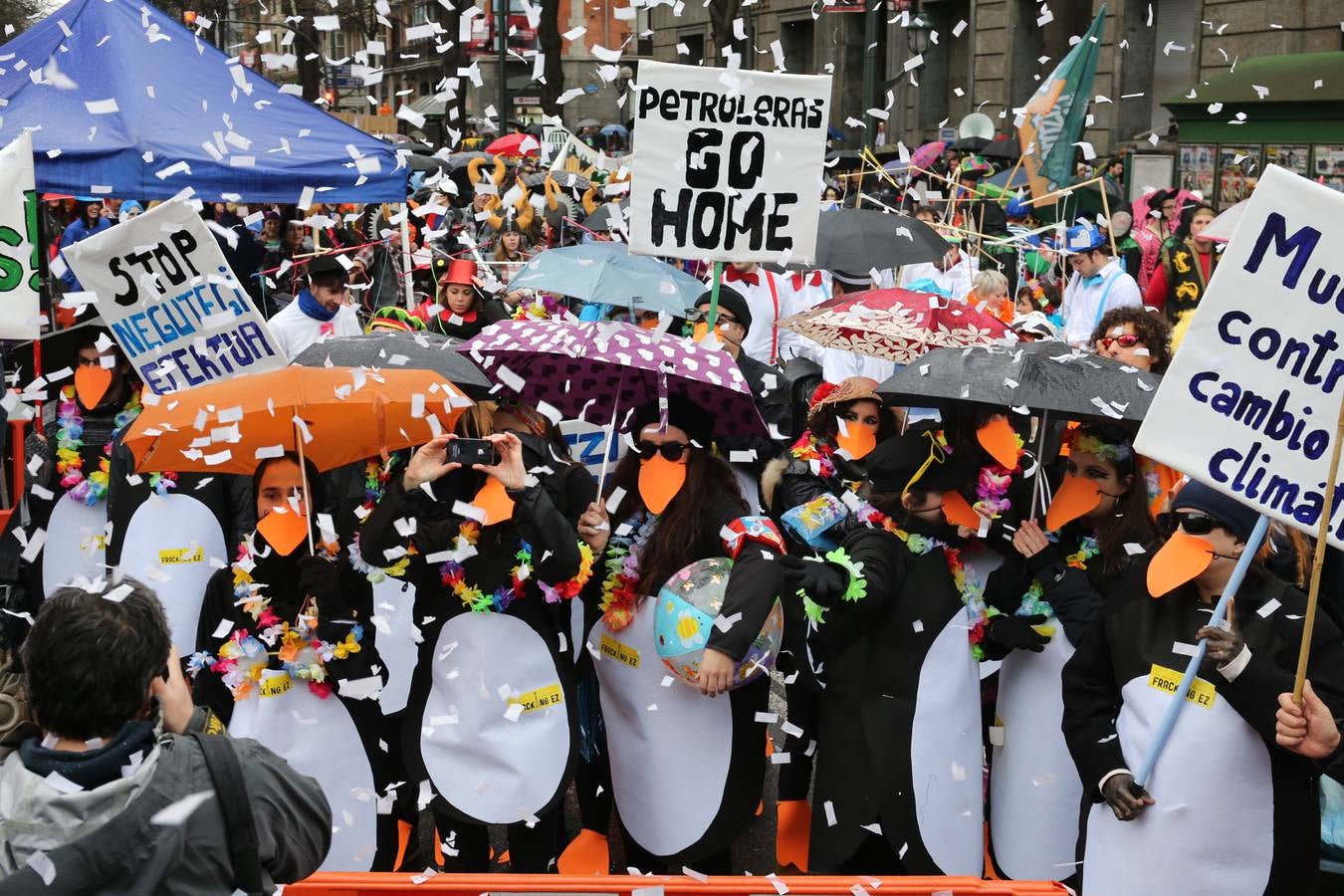 Bilbao se sumerge en los carnavales