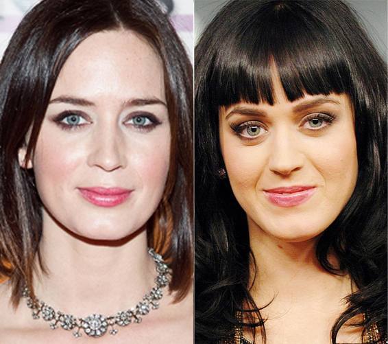 Emily Blunt y Katy Perry.