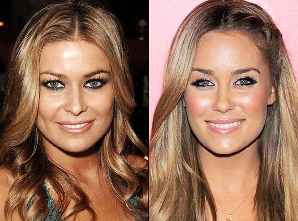 Lauren Conrad y Carmen Electra.