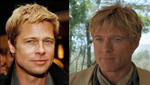 Brad Pitt y Robert Redford.