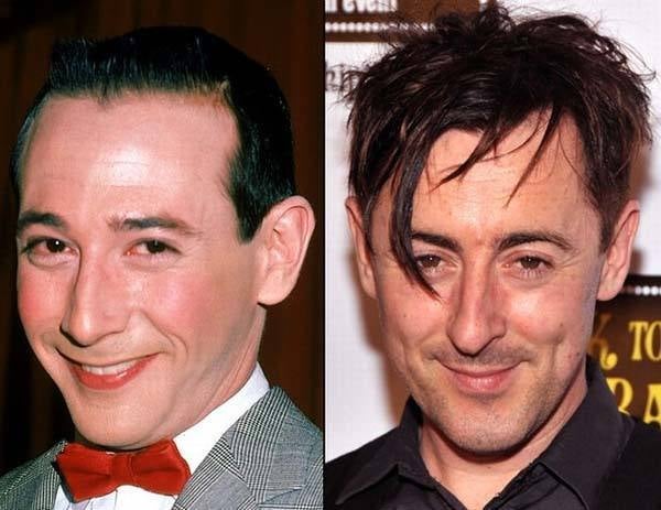 Pee Wee Herman y Alan Cumming.