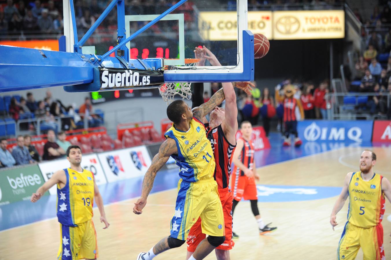 Baskonia-Andorra, en imágenes